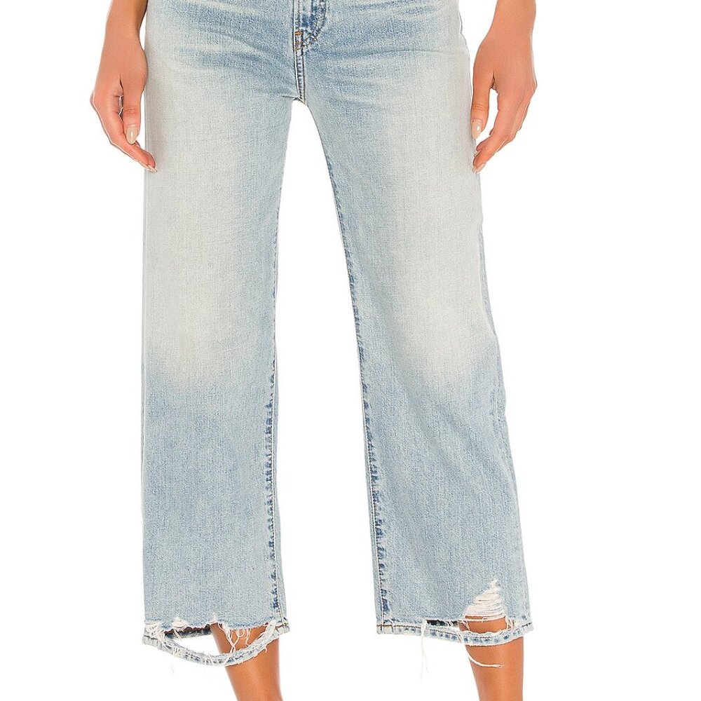 Denimist Pierce Distressed High-Rise Jeans 28